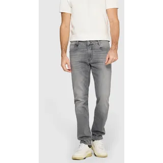 Straight-Jeans MAC "Arne Pipe", Herren, Gr. 40, Länge 30, grau (authentic summer grau), Denim/Jeans, Obermaterial: 93% Baumwolle, 5% Elastomultiester, 2% Elasthan, Jeans Straight-Jeans