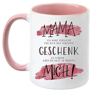 TASSENTICKER | Tasse mit Spruch für Mama Geschenkidee zum Muttertag Ostern Geburtstag Weihnachten Kaffeetasse Teetasse persönliche Geschenke für Mama