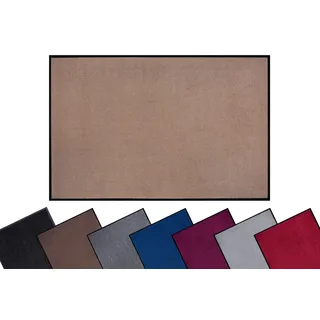 HANSE Home Fußmatte »Triton« rechteckig 7 mm Höhe Schmutzfangmatte, Türmatte, In- und Outdoor, Läufer, waschbar, beige