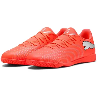 Puma Future 9 Play IT IN Herren Glowing Red/White/Black/Silver 46,5