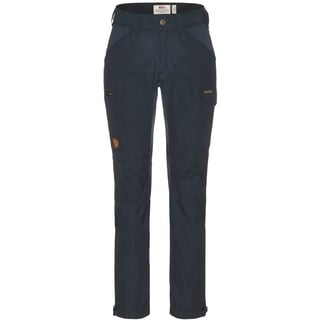 Fjällräven Damen Kaipak Curved Hose (Größe S, blau)