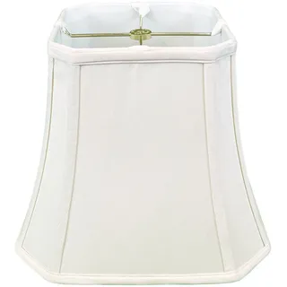 Royal Designs Eck-Lampenschirm, quadratisch, weiß, 22,9 x 40,6 x 33,1 cm
