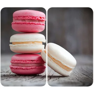 Wenko Herdabdeckplatte Universal Mod. Macarons 30 x 52 cm mehrfarbig