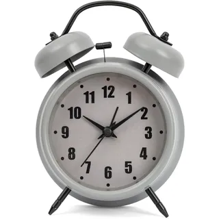 Fisura Analoger Wecker grau