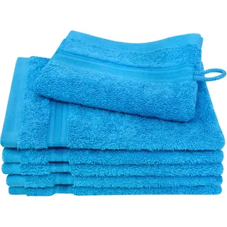 Dyckhoff Siena Waschhandschuh 16 x 21 cm blau