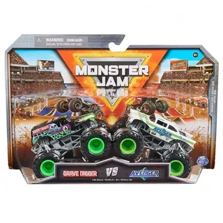 Spin Master Monster Jam Doppelpack 1:64 4 Zufällige Auswahl Sortiert - Multicolor - One Size