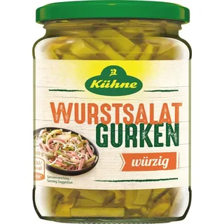 Kühne Wurstsalat Gurken, 370ml