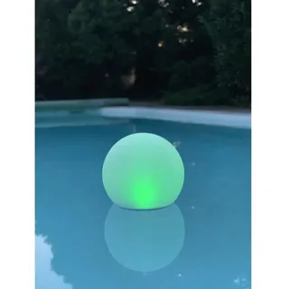 Schwimmende Poolbeleuchtung solargalix led rgb multicolor