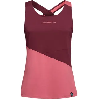 La Sportiva Twist Damen Tank Top rosebay redwood L