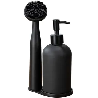 Wenko Seifenspender = Seifenschale, Spül-Set Piedo, 3tlg.