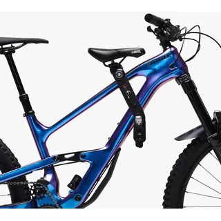 Kids Ride Shotgun 2.0 MTB Front Kindersitz (Größe One Size, schwarz)