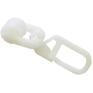 GARDINIA »T-Rollringe mit Faltenlegehaken« weiß
