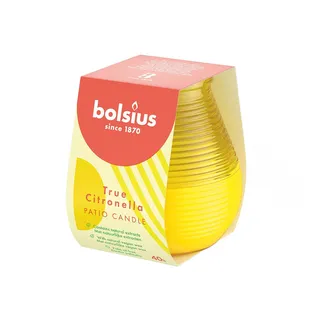 Bolsius Patio Licht True Citronella Gelb - Gelb