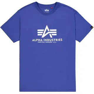 Alpha Industries Basic T-Shirt galactic blau M