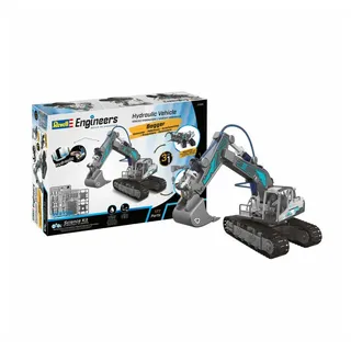 REVELL Bagger Hydraulic Excavator 3in1 CH Bausatz grau (21305)