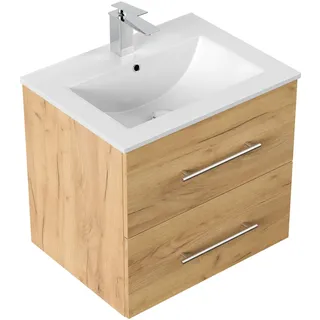 Posseik Badmöbel Homeline 60 Eiche Gold