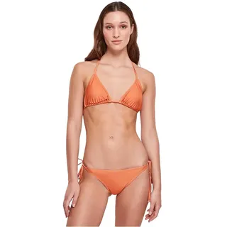 Urban Classics Recycled Triangle Bikini - Vintage Orange - L