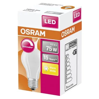 Osram LED-Lampe 4058075112094 7,5 W E27 warmweiß