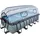 EXIT Stone Pool Grau 540 x 250 x 122 cm inkl. Sandfilteranlage und Abdeckplane