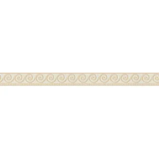 A.S. Création Bordüre Wellen 5 m x 5 cm 259219 beige/weiß