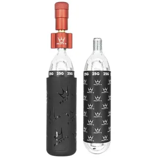 Peaty ́s Holeshot CO2 Tyre Inflator Fahrradpumpe rot