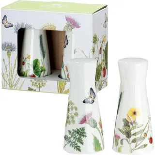 Gilde Bella Vita Salz- und Pfefferstreuer-Set aus Porzellan