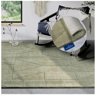 Villeroy & Boch »Ursule« rechteckig 10 mm Höhe Läufer, handgewebt, Wolle, Natur, Wohnzimmer, Geometrie, Boho,