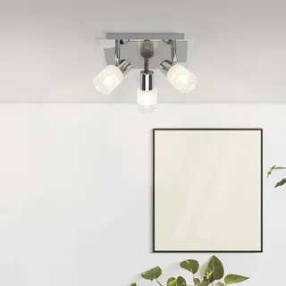 Brilliant Lea 3-flg. quadratisch silber