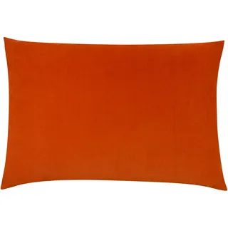 furn. Fell Contra Kissen mit Federfüllung, Tangerine, 40 x 60cm