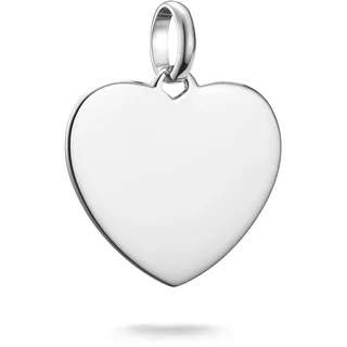 Thomas Sabo Charm-Anhänger Herz groß Silber 925