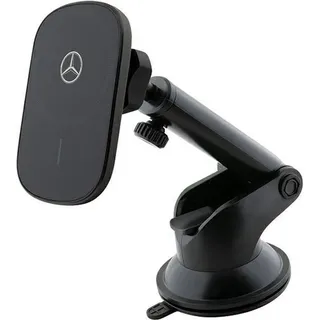 Mercedes-Benz 15W Induktionshalter für Lüftungsschlitze/Glas Schwarz