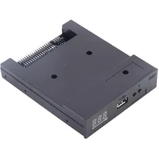 Sfr1m44-u100k USB-Emulator, 8,9 cm (3,5 Zoll), 1,44 MB Diskettenlaufwerk-Emulator, Schwarz