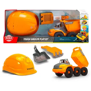 DICKIE Toys Volvo Tough Hauler Playset Fertigmodell Baustellen-Set