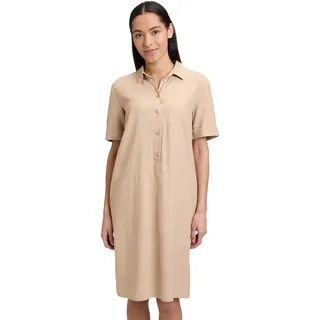 Betty Barclay Leinenkleid Sommerkleid Beige 46