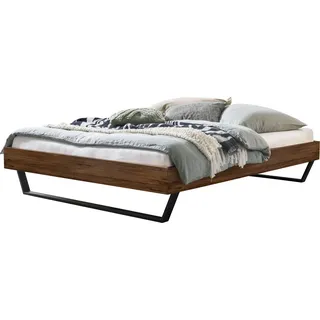 HASENA Schwebebett Ostino 25 Nussbaum 160x200 - Braun