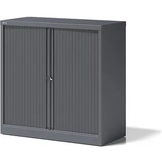 BISLEY Essentials Rollladenschrank 100 x 47 x 101,5 cm grau