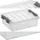 Aufbewahrungsbox Q-line 20 x 15 x 6 cm 1-tlg. transparent