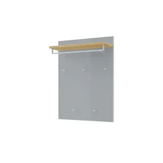 VOSS Garderobenpaneel Vortina 80 x 109 x 27 cm Grau