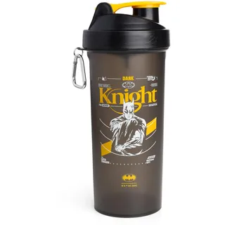 Smartshake Protein-Shaker-Flasche für Proteinmischungen, auslaufsichere Shaker-Becher für Protein-Shakes, Mixer-Flaschen-Shaker, Protein-Shaker-Flaschen-Set, BPA-freier Shaker – Batman-Logo