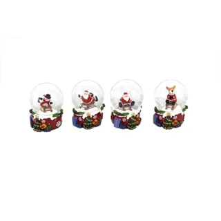 PARTENOPE Ampulle Glas rot C/Wasser 9 cm, Siehe Foto