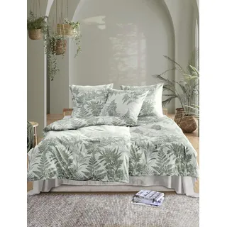IRISETTE Easy 8649 Floral Grün 155 x 220 cm + 80 x 80 cm