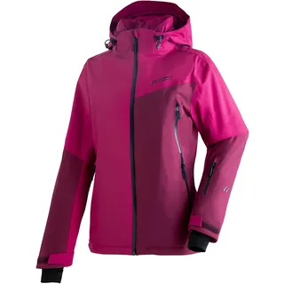 Maier Sports Nuria, Damen Winterjacke mit 2-Wege-Stretch, mTEX Wetterschutz und mTHERM für hohen Wärmerückhalt, PFC-frei, Lila, 38