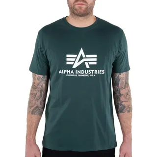 Alpha Industries Basic T-Shirt, Navy Green,