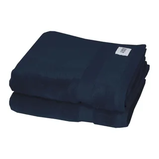 Schöner Wohnen Cuddly Handtuch 2 x 30 x 60 cm marine