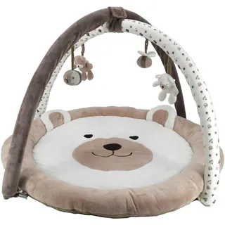 Patinio Spielbogen , Braun, Creme, Beige , Textil , Füllung: Polyester , EN 71 , Spielzeug, Babyspielzeug, Spielbögen