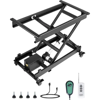Vevor Hebebühne Stahl 76x44 cm schwarz 200 bis 710 mm höhenverstellbar