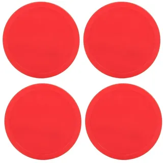 Air Hockey Puck, 4 Stück Kunststoff Air Ice Hockey Pucks Air Hockey Ersatz Pucks Für Tische Spielausrüstung(M) Bretter