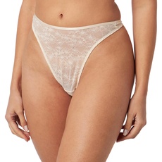 Triumph Damen Bright Spotlight High Leg String Briefs, Creamy Dream, 38 EU