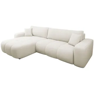 Mirjan24 Ecksofa 5-Sitzer Beige