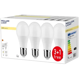 Müller-Licht LED-Lampe 400255 9W E27 4 St.